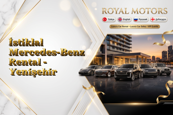 İstiklal Mercedes-Benz Rental - Yenişehir