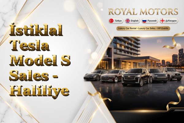 İstiklal Tesla Model S Sales - Haliliye