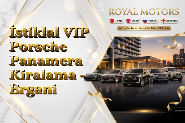 İstiklal VIP Porsche Panamera Kiralama - Ergani