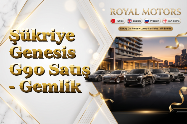 Şükriye Genesis G90 Satış - Gemlik