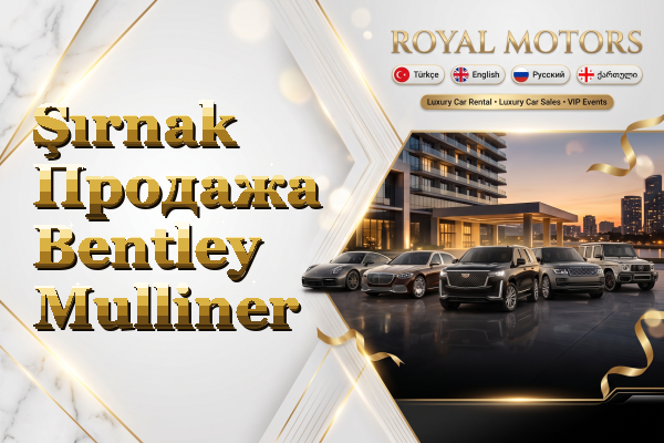 Şırnak Продажа Bentley Mulliner