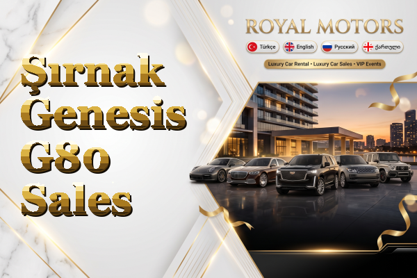Şırnak Genesis G80 Sales