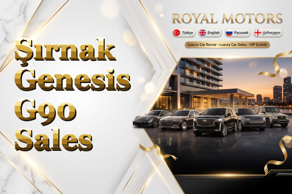 Şırnak Genesis G90 Sales