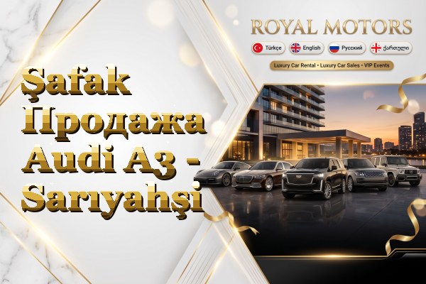 Şafak Продажа Audi A3 - Sarıyahşi