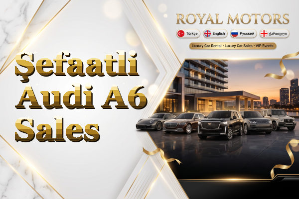 Şefaatli Audi A6 Sales
