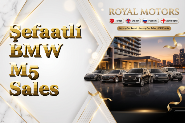 Şefaatli BMW M5 Sales