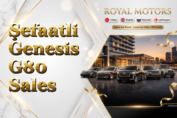 Şefaatli Genesis G80 Sales
