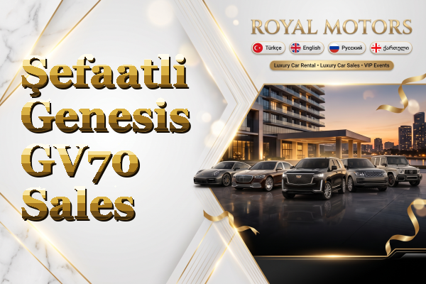 Şefaatli Genesis GV70 Sales