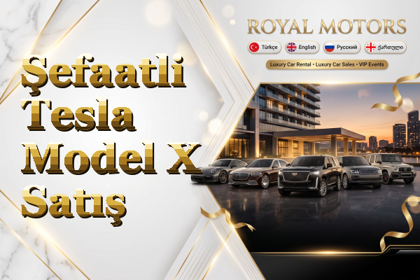 Şefaatli Tesla Model X Satış