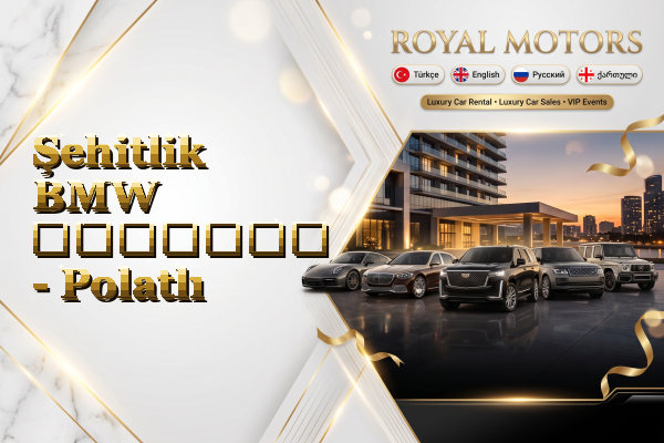 Şehitlik BMW გაყიდვა - Polatlı