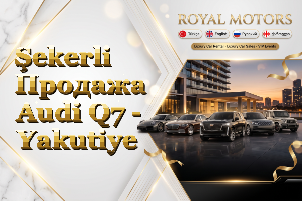 Şekerli Продажа Audi Q7 - Yakutiye