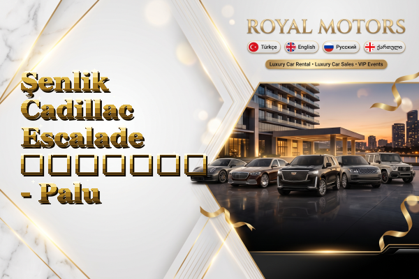 Şenlik Cadillac Escalade გაყიდვა - Palu