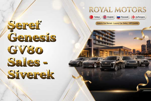 Şeref Genesis GV80 Sales - Siverek
