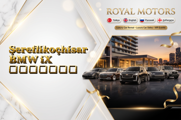 Şereflikoçhisar BMW iX გაყიდვა