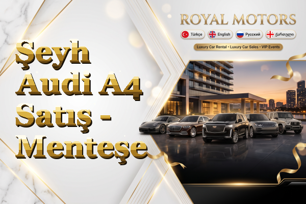 Şeyh Audi A4 Satış - Menteşe