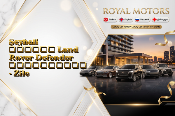 Şeyhali თვიური Land Rover Defender გაქირავება - Zile