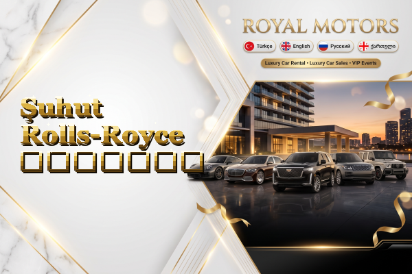 Şuhut Rolls-Royce გაყიდვა