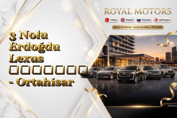 3 Nolu Erdoğdu Lexus გაყიდვა - Ortahisar
