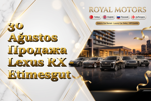 30 Ağustos Продажа Lexus RX - Etimesgut