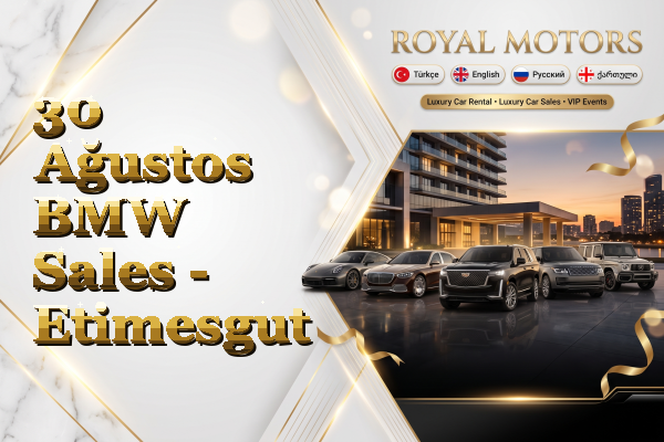 30 Ağustos BMW Sales - Etimesgut