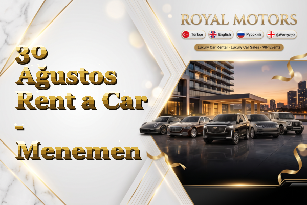 30 Ağustos Rent a Car - Menemen