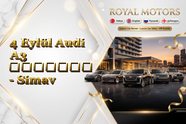 4 Eylül Audi A3 გაყიდვა - Simav