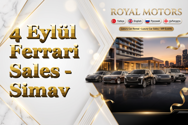 4 Eylül Ferrari Sales - Simav