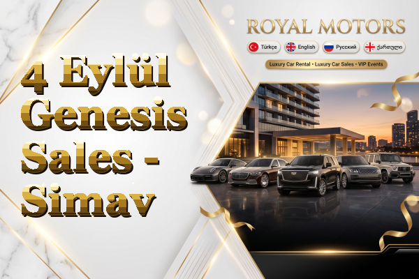 4 Eylül Genesis Sales - Simav