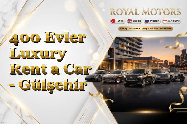 400 Evler Luxury Rent a Car - Gülşehir