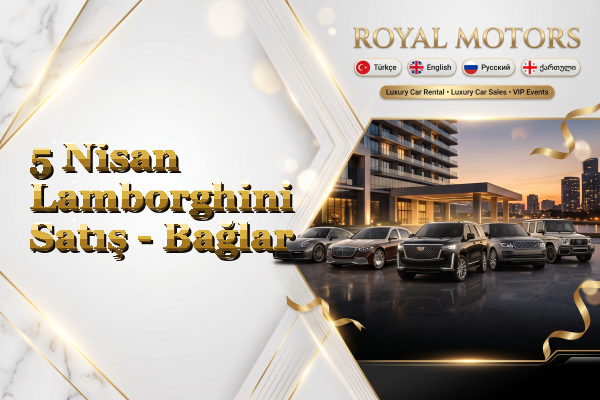 5 Nisan Lamborghini Satış - Bağlar