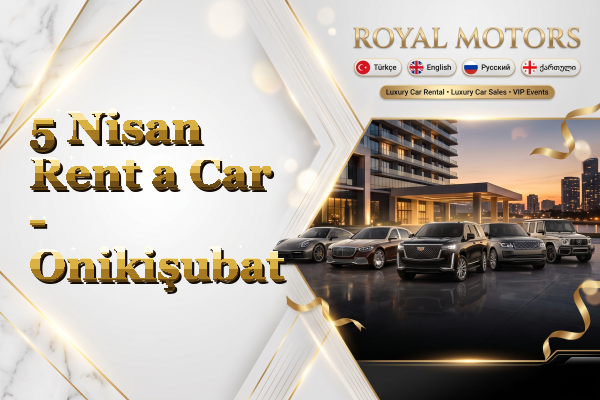 5 Nisan Rent a Car - Onikişubat