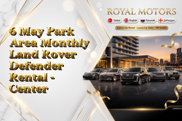 6 May Park Area Monthly Land Rover Defender Rental - Center