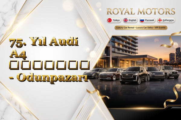 75. Yıl Audi A4 გაყიდვა - Odunpazarı