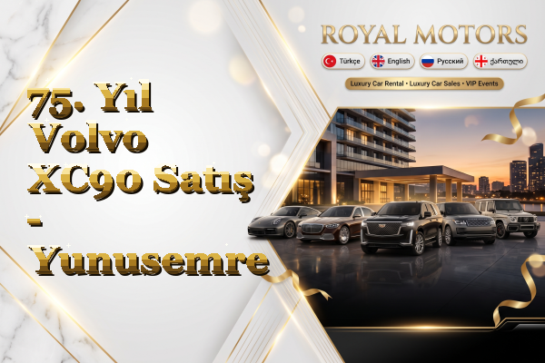 75. Yıl Volvo XC90 Satış - Yunusemre