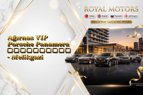 Ağırnas VIP Porsche Panamera გაქირავება - Melikgazi