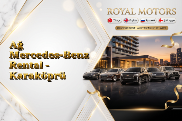 Ağ Mercedes-Benz Rental - Karaköprü