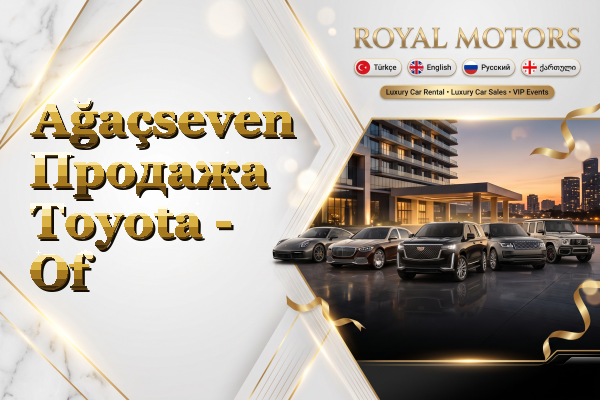 Ağaçseven Продажа Toyota - Of