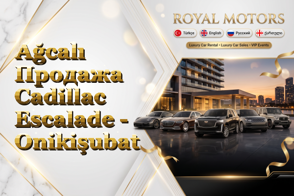 Ağcalı Продажа Cadillac Escalade - Onikişubat