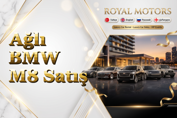 Ağlı BMW M8 Satış