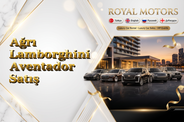 Ağrı Lamborghini Aventador Satış