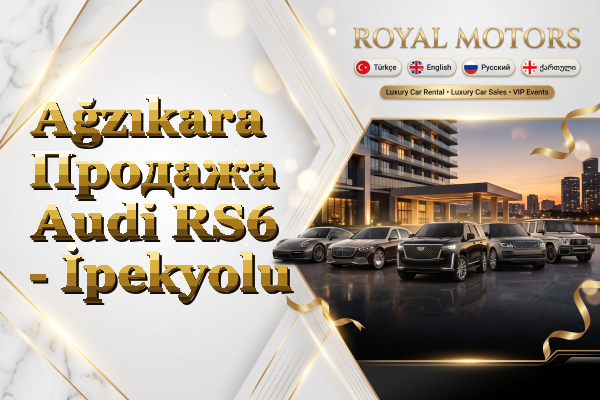 Ağzıkara Продажа Audi RS6 - İpekyolu
