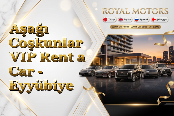 Aşağı Coşkunlar VIP Rent a Car - Eyyübiye
