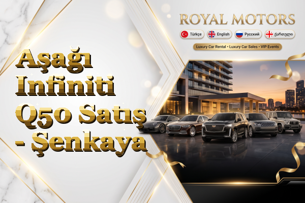 Aşağı Infiniti Q50 Satış - Şenkaya