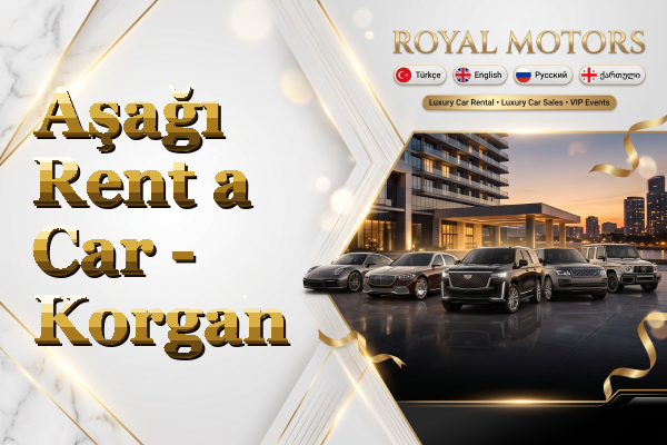 Aşağı Rent a Car - Korgan