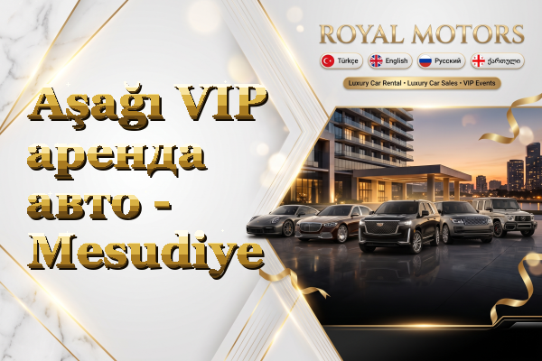 Aşağı VIP аренда авто - Mesudiye