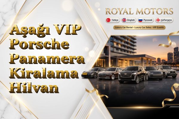 Aşağı VIP Porsche Panamera Kiralama - Hilvan