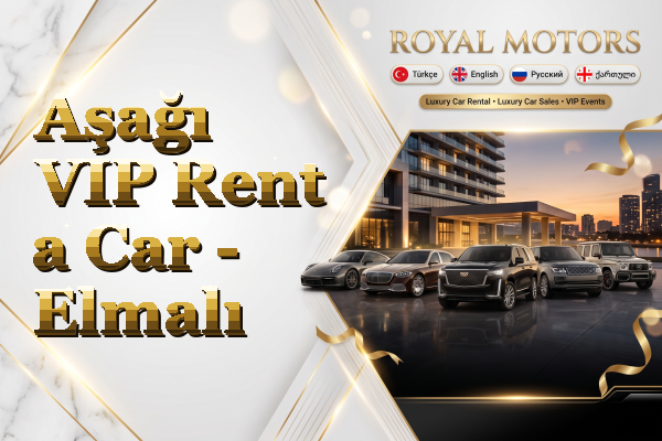 Aşağı VIP Rent a Car - Elmalı