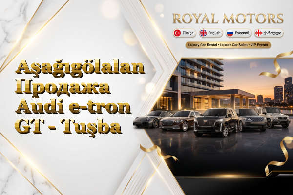 Aşağıgölalan Продажа Audi e-tron GT - Tuşba