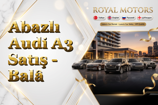 Abazlı Audi A3 Satış - Balâ