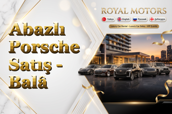 Abazlı Porsche Satış - Balâ